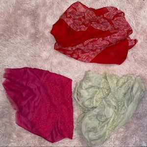 Bundle 3 scarfs
